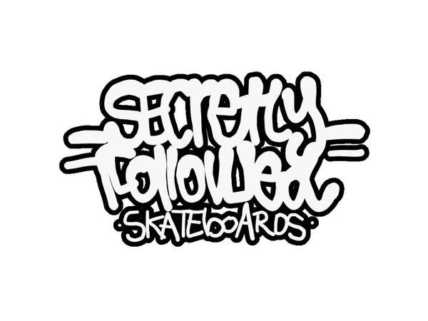 Secretly followed skateboards logo