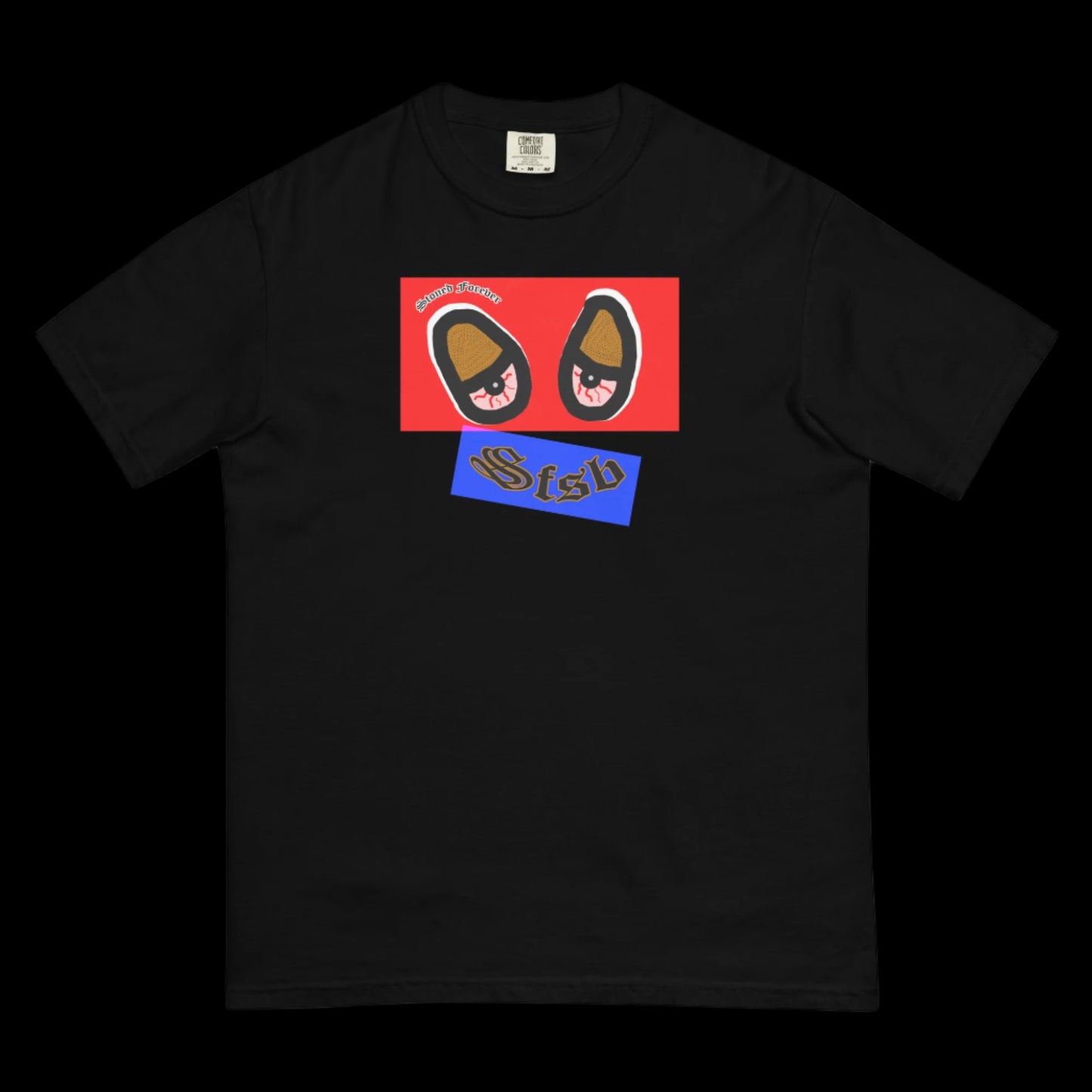 SFSB BLOCK HEAD heavyweight t-shirt
