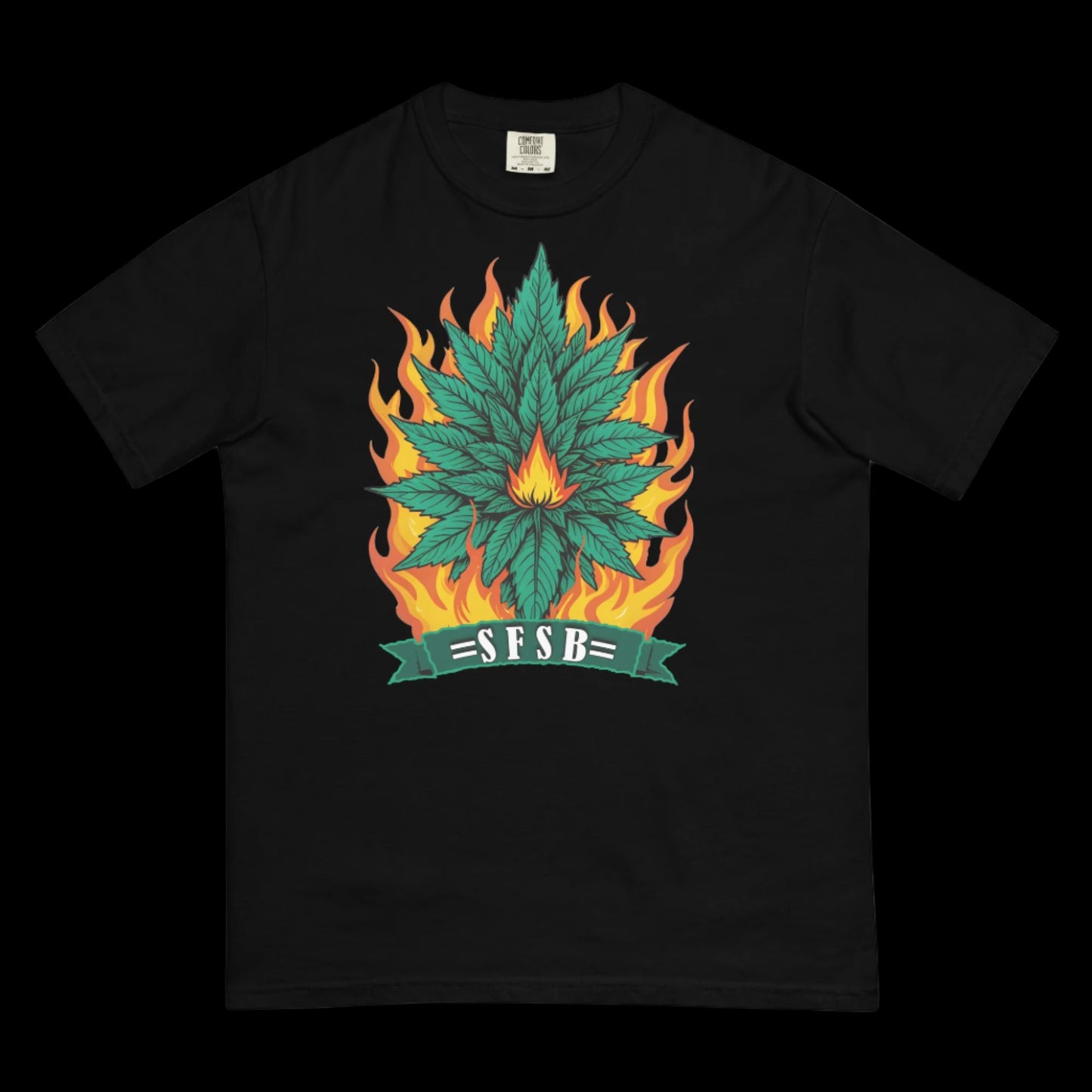 BURN TREES heavyweight t-shirt