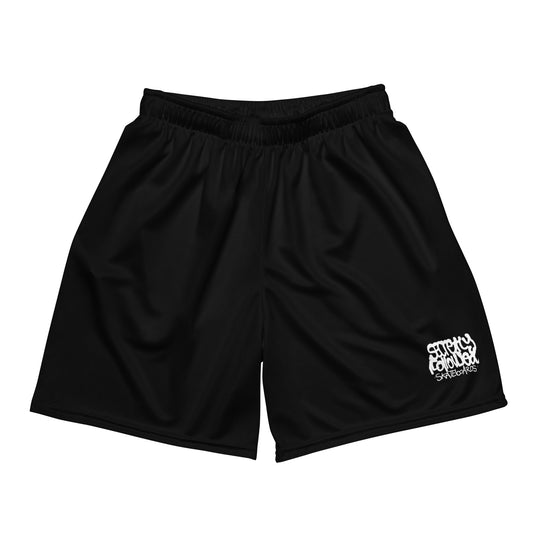 Logo mesh shorts