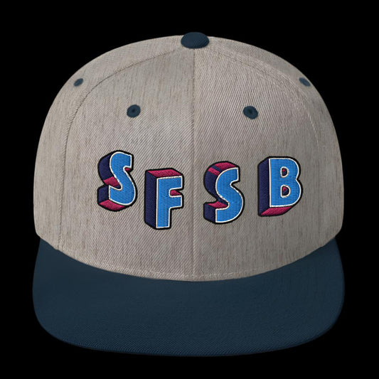 SFSB LETTERS Snapback Hat