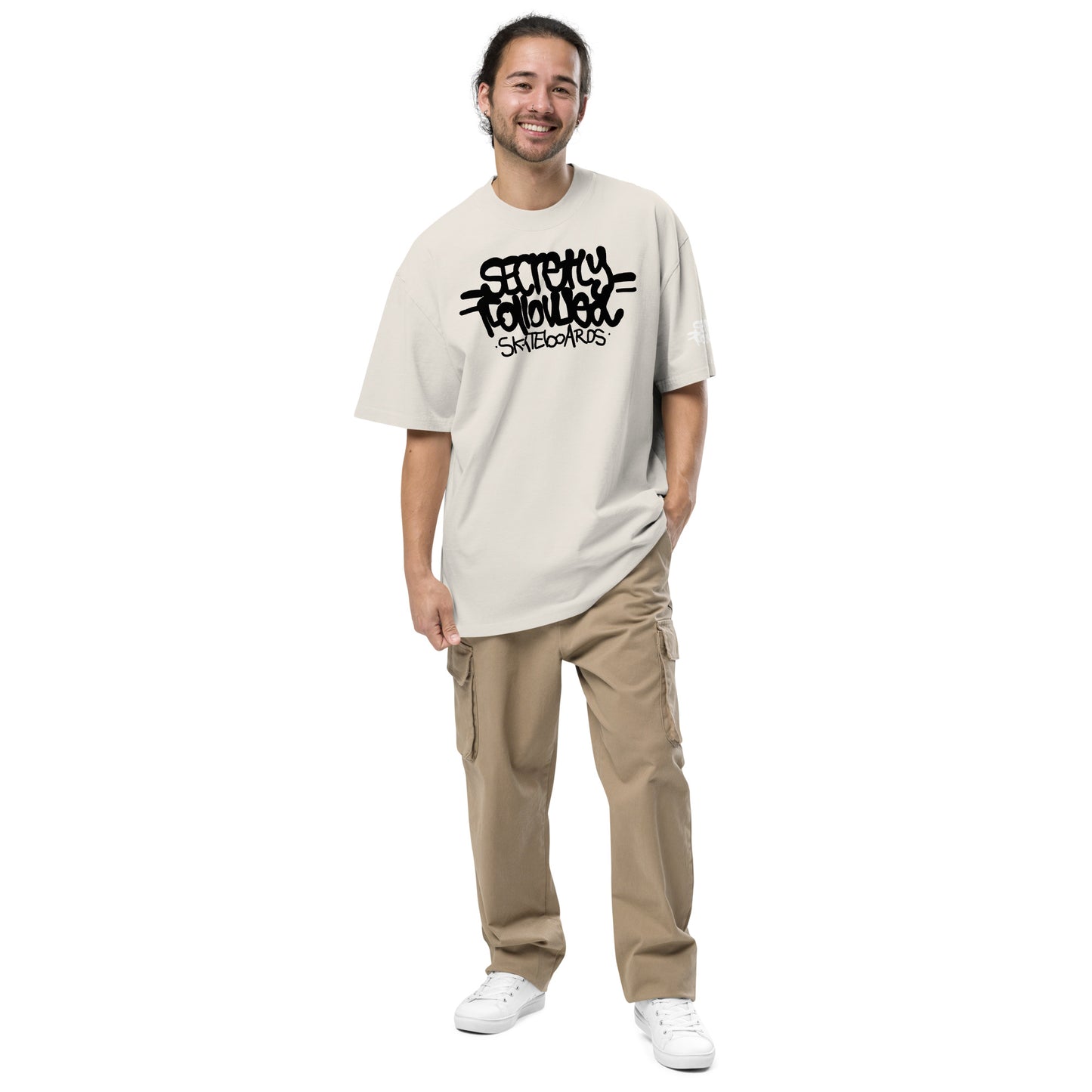 Oversized Logo Tee