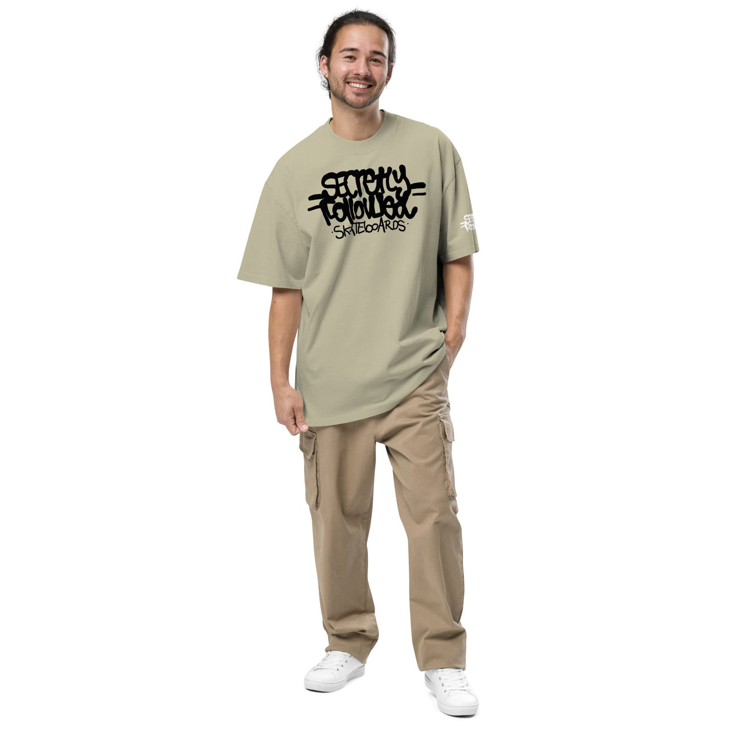 Oversized Logo Tee
