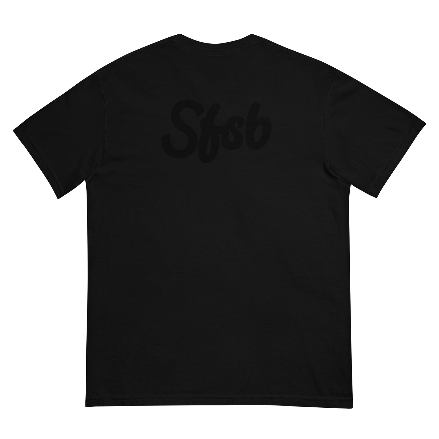 Sfsb cursive heavyweight t-shirt