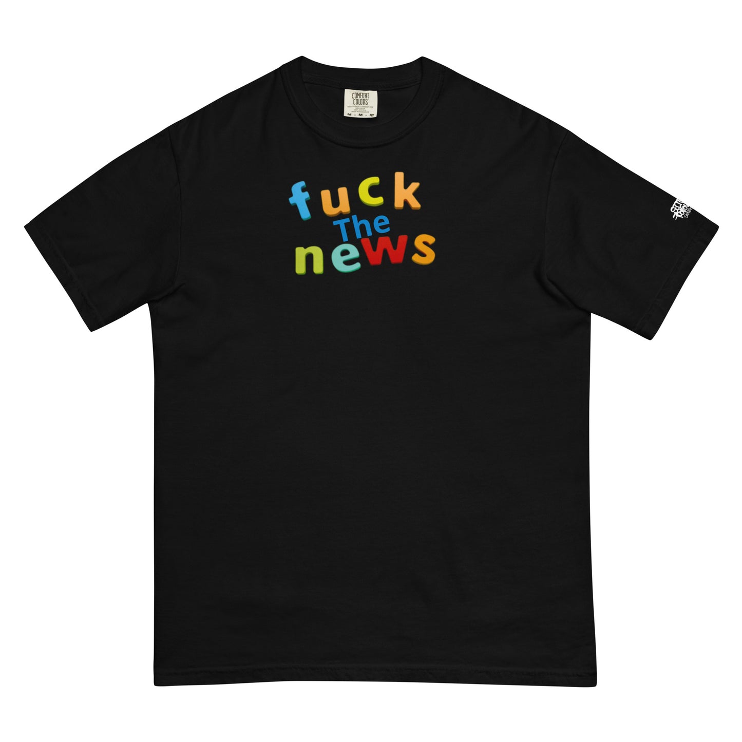 F The news heavyweight t-shirt