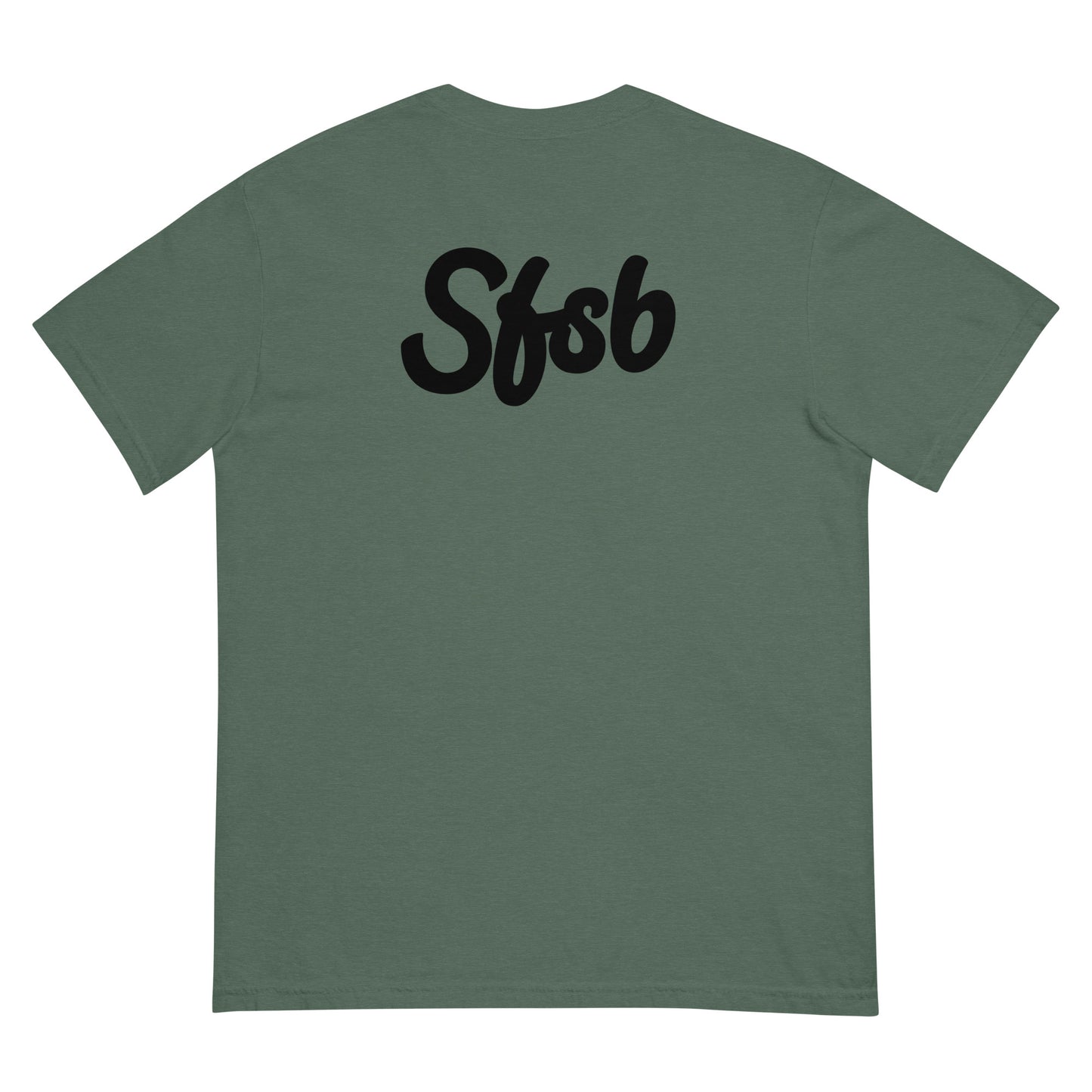 Sfsb cursive heavyweight t-shirt