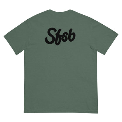 Sfsb cursive heavyweight t-shirt