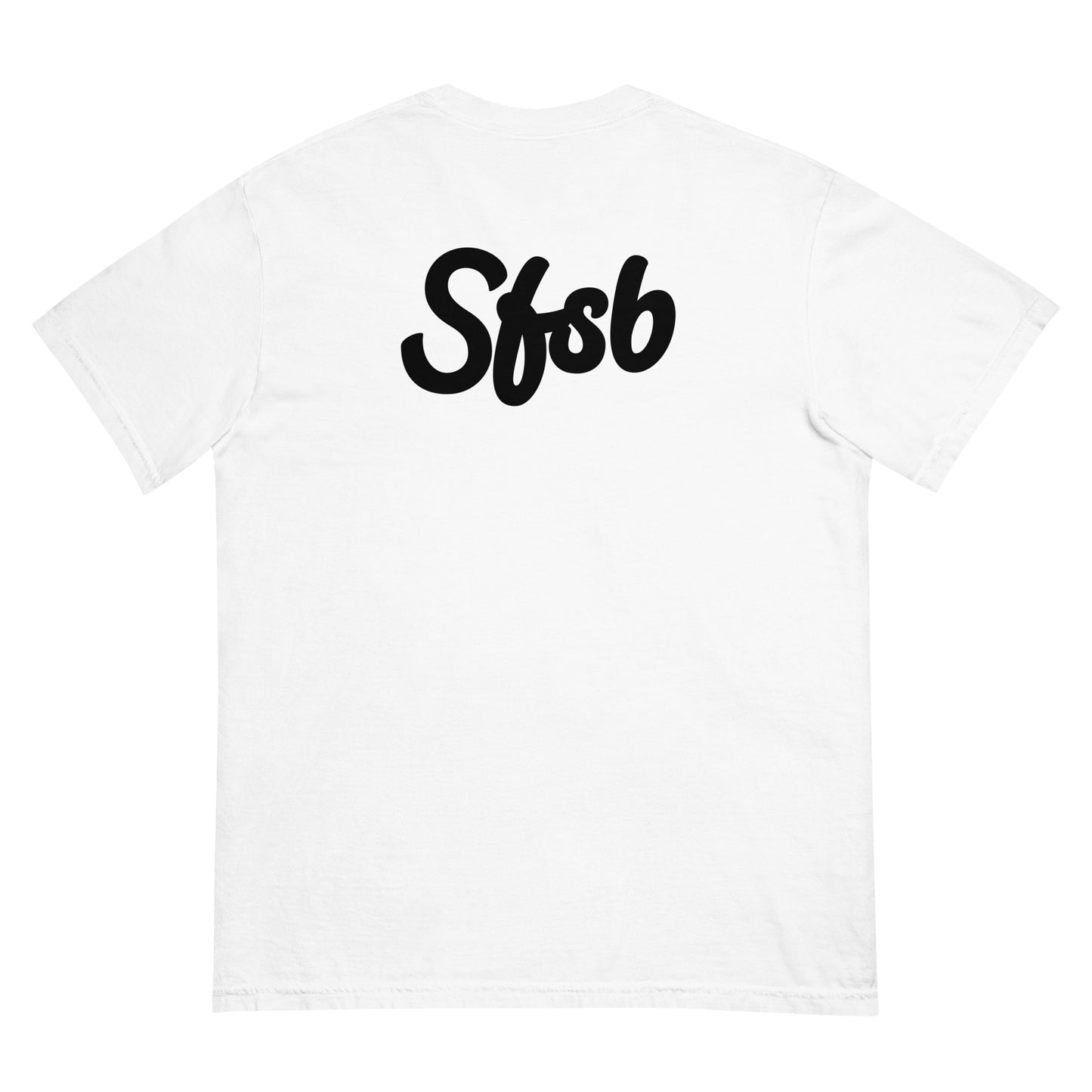 Sfsb cursive heavyweight t-shirt