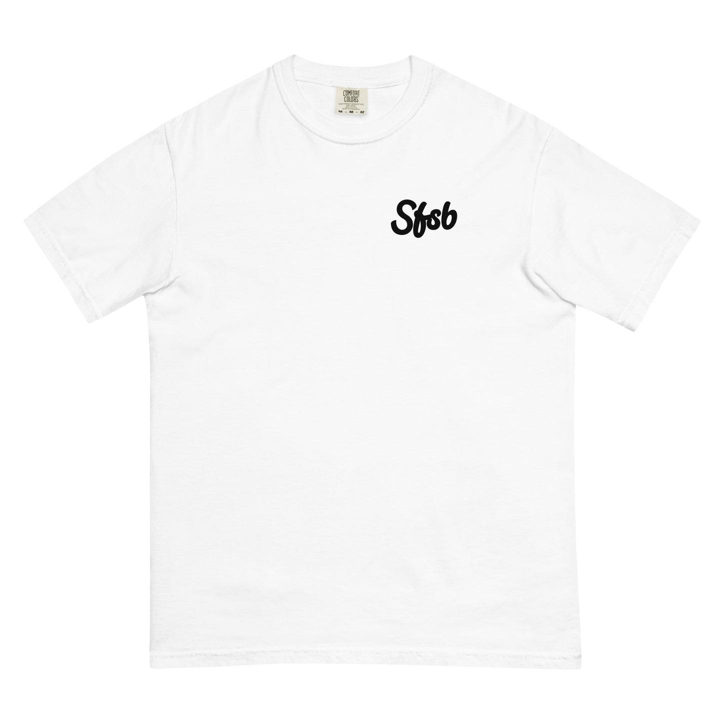 Sfsb cursive heavyweight t-shirt