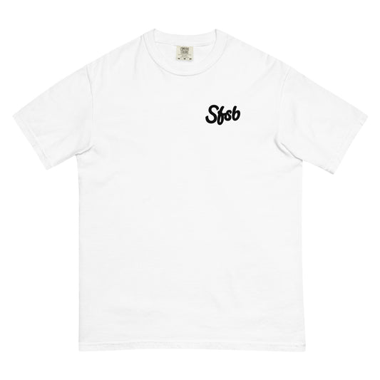 Sfsb cursive heavyweight t-shirt