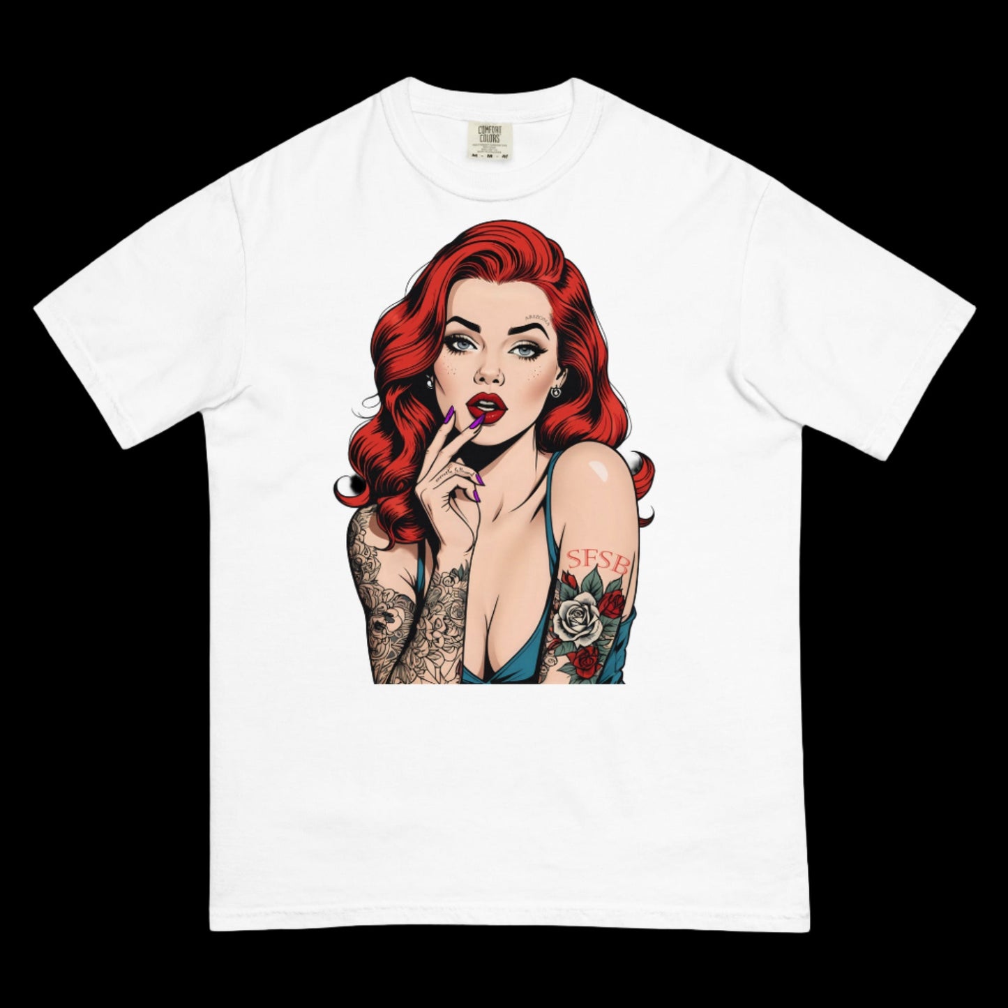 SFSB PINUP heavyweight t-shirt