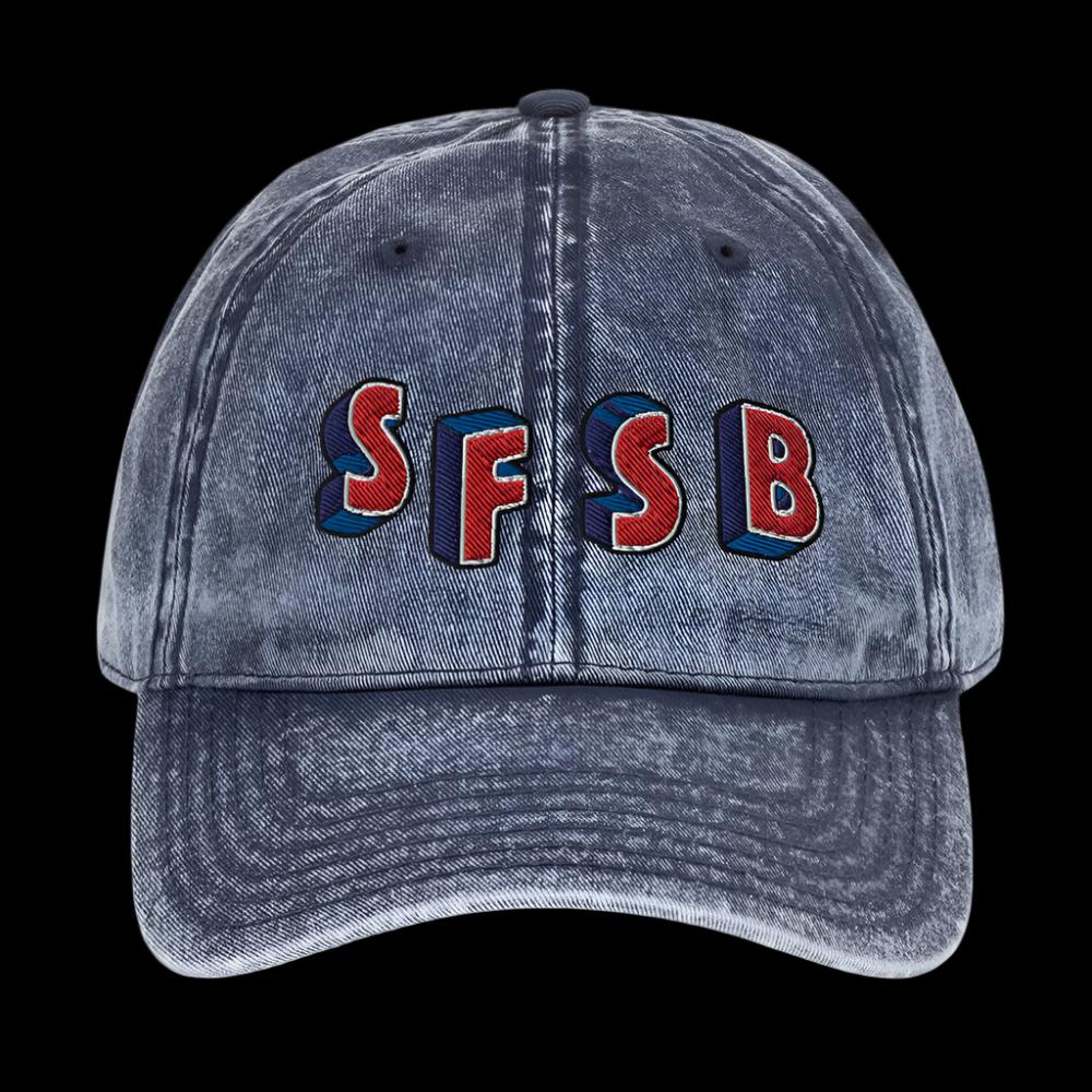 SFSB 3D Vintage Cotton Twill Cap